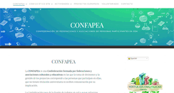 Desktop Screenshot of confapea.org